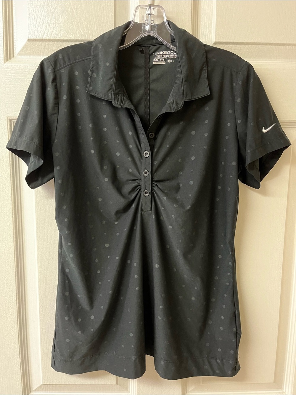 Black Nike Golf Shirt sz M